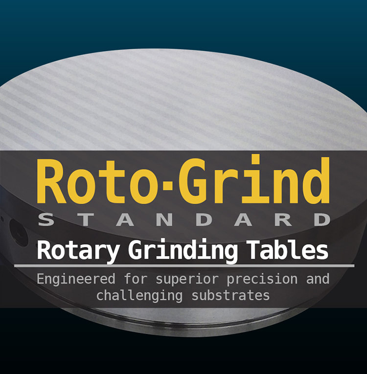 A rotary grinding table